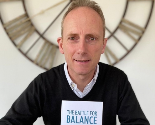 CEO of Optima-life Simon Shepard has produced a book on how to win life by creating balance