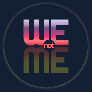 we not me podcast logo